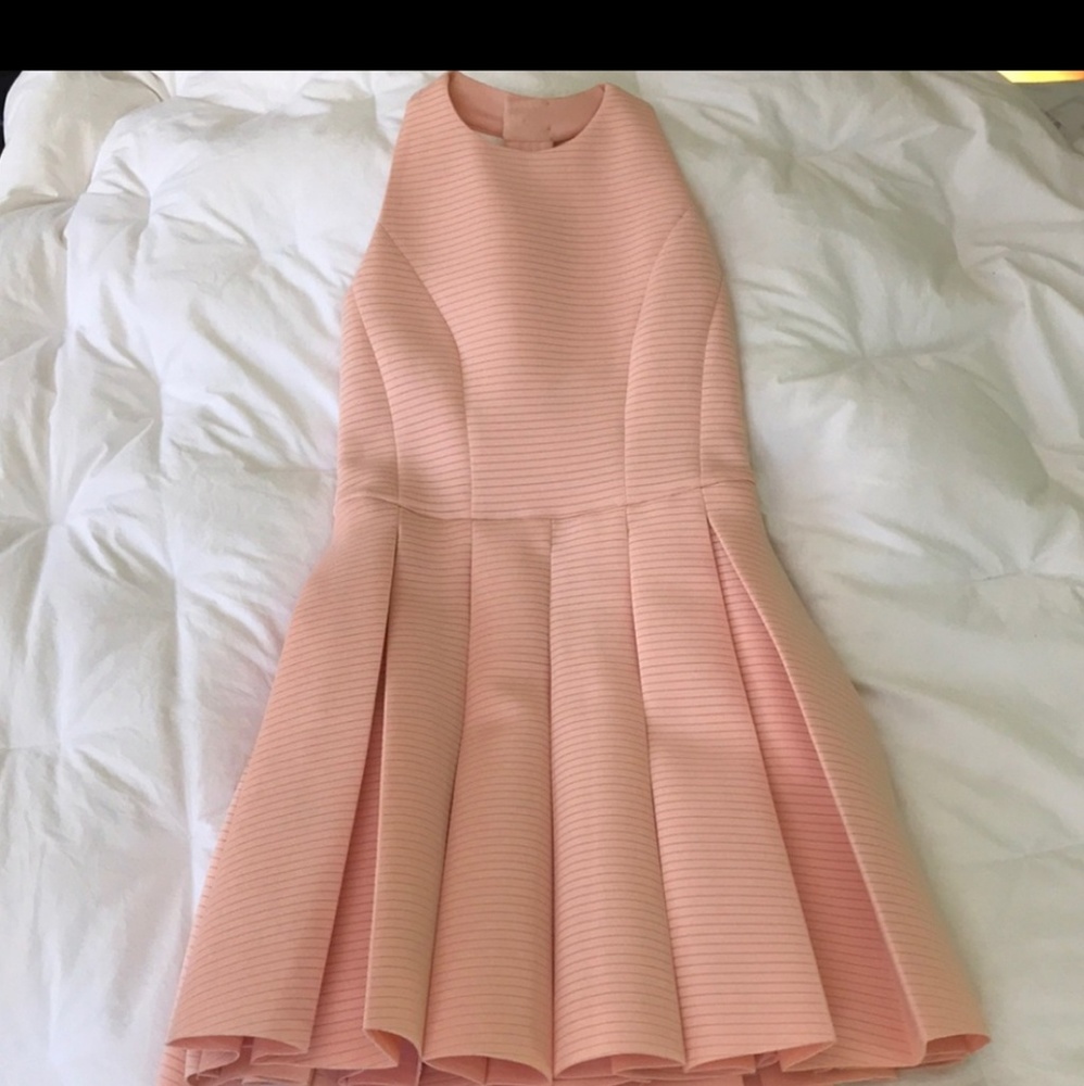 Short pink dress